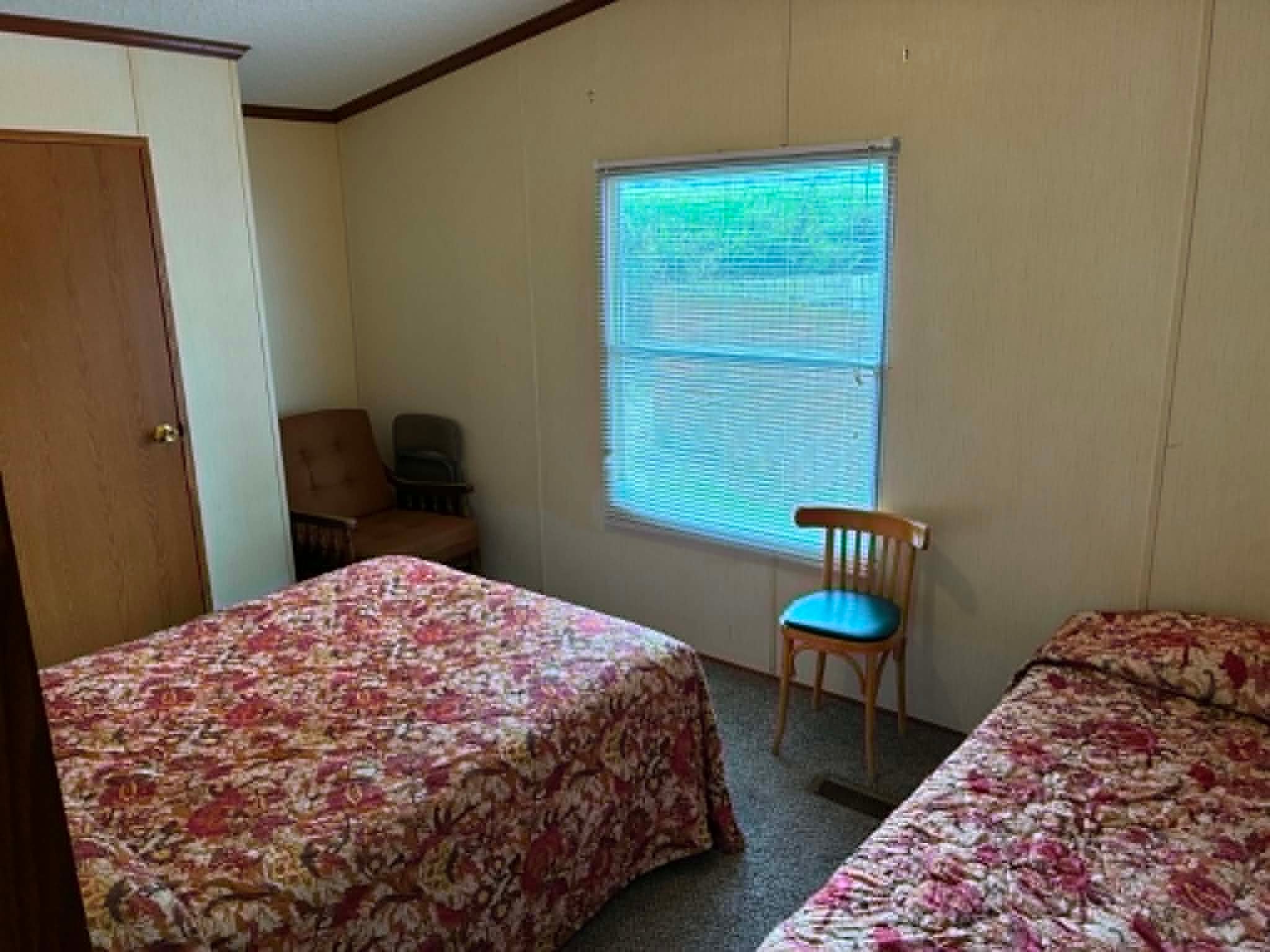Large Group Lodging second bedroom with two beds